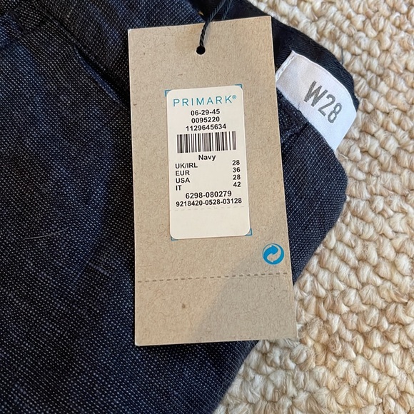 PRIMARK Mens linen shorts - Picture 3 of 3